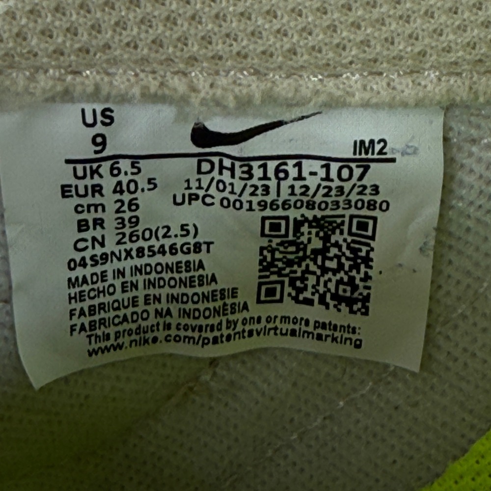 Nike Sneakers Womens 9 Sail Court Legacy Next Nature DH3161-107 Low Top Tennis - Picture 8 of 9